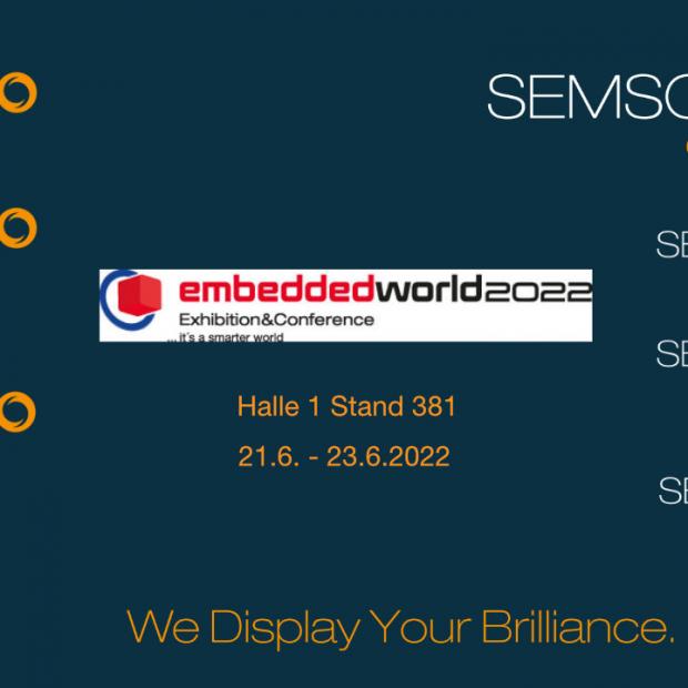 Smart Surface, Local Dimming, custom made HMIs - SemsoTec at embedded World 2022
