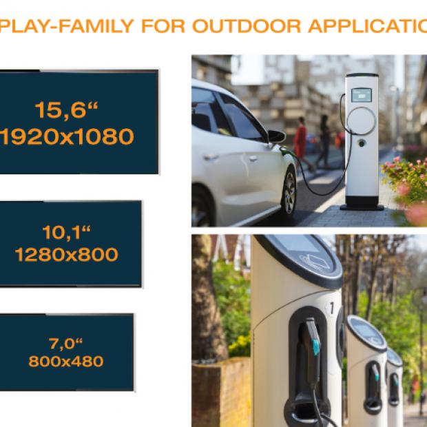 Display-Family for outdoor applications