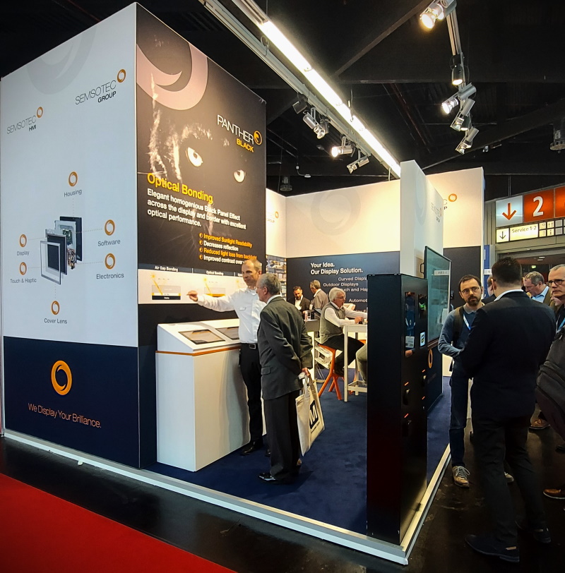 SemsoTec Messestand auf der embedded world 2023