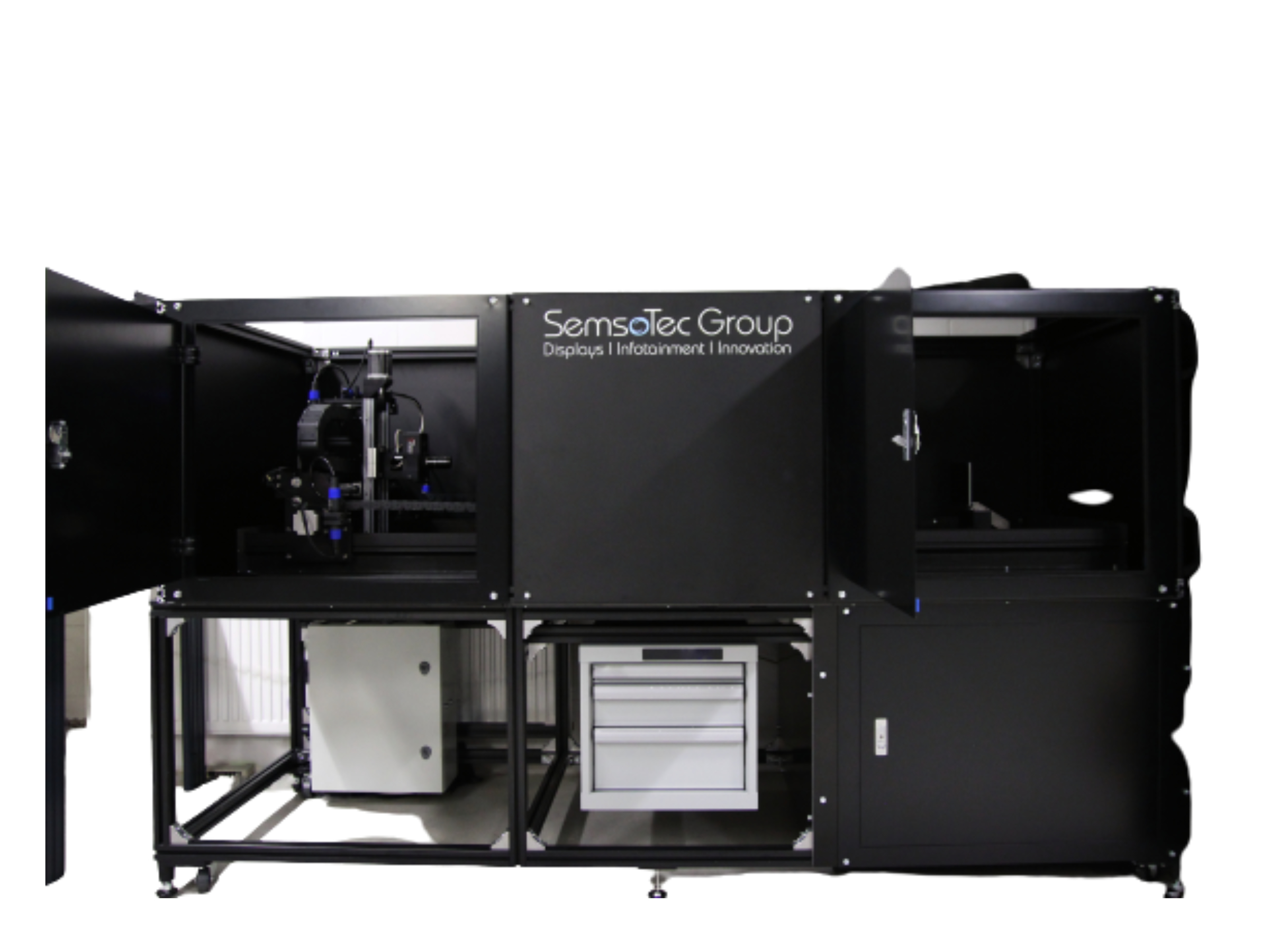 Test bench display measurement