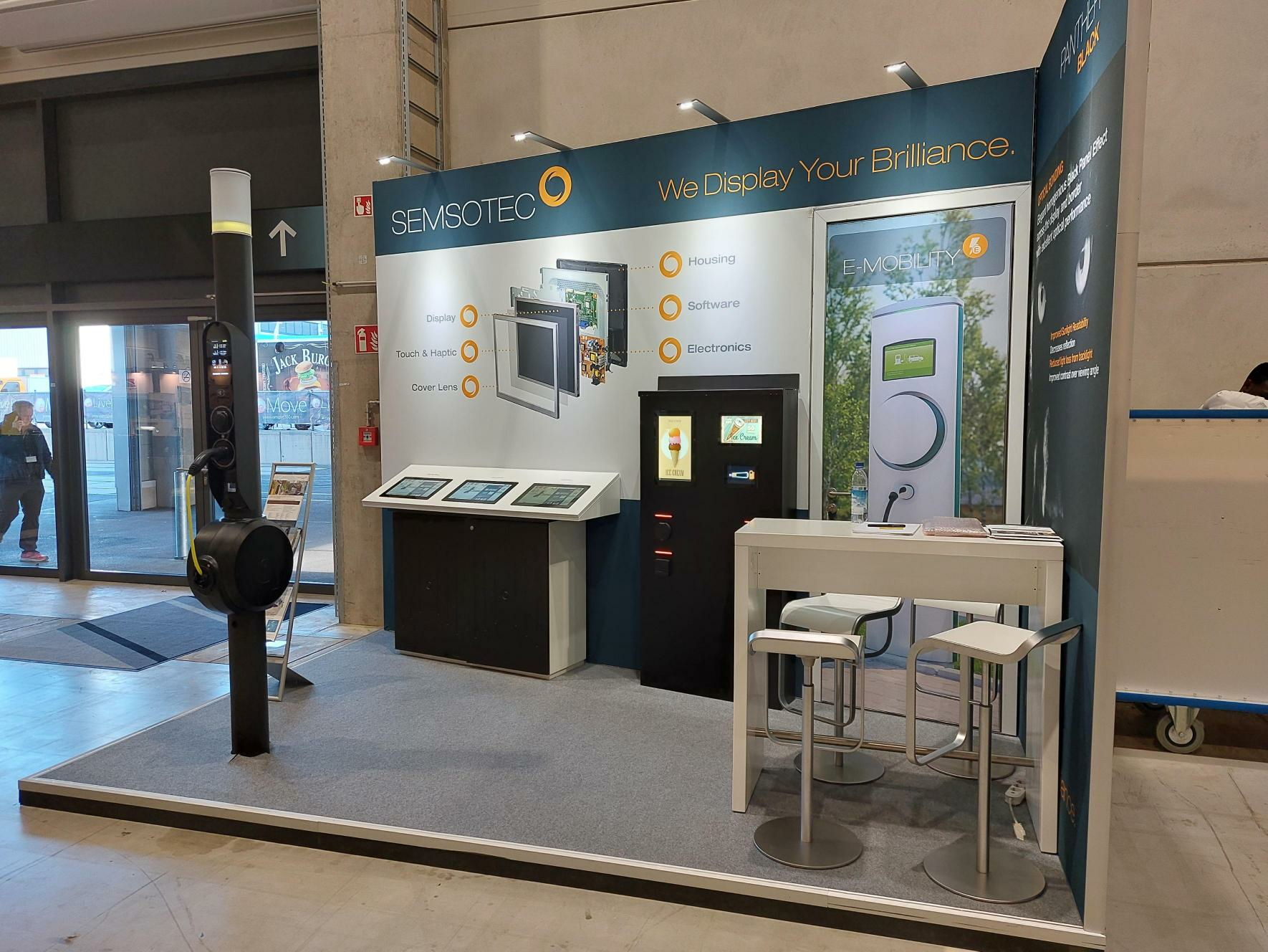 Display-Touch Systeme- SemsoTec auf der eMove 2022